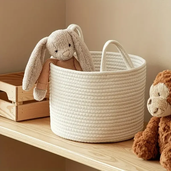 White Basket - Image 6