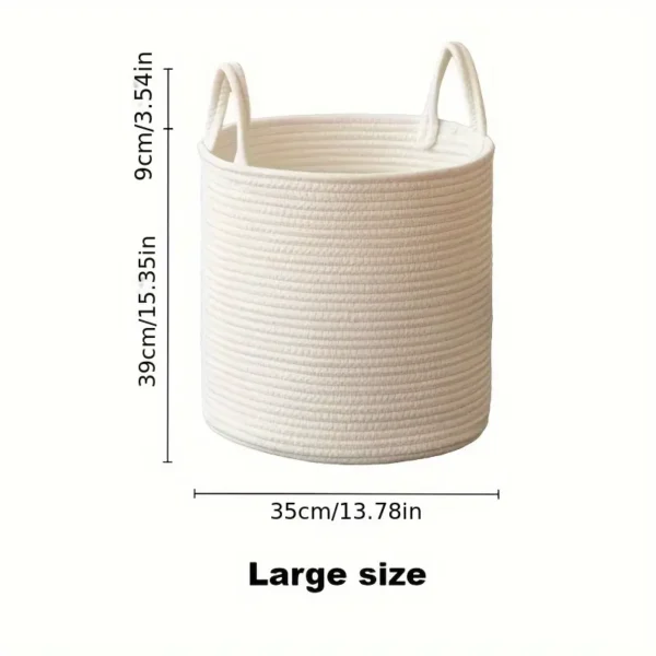 White Basket - Image 7