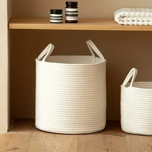 White Basket - Image 4