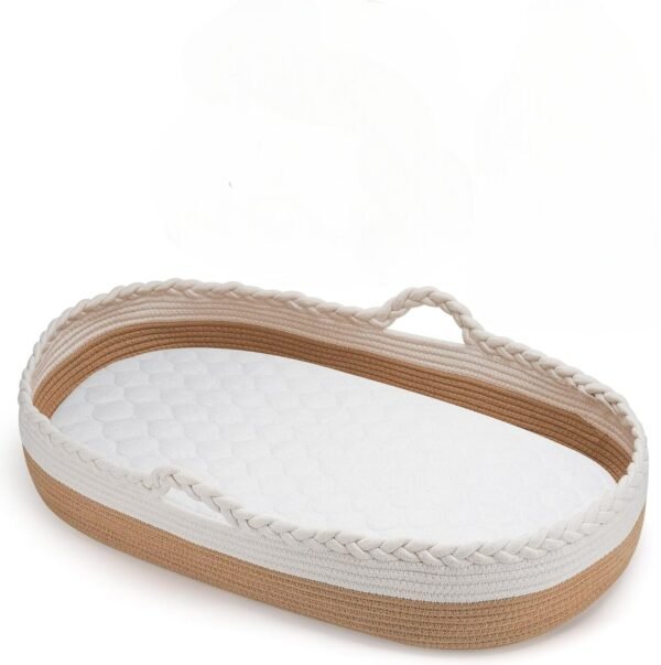 Diaper changing basket