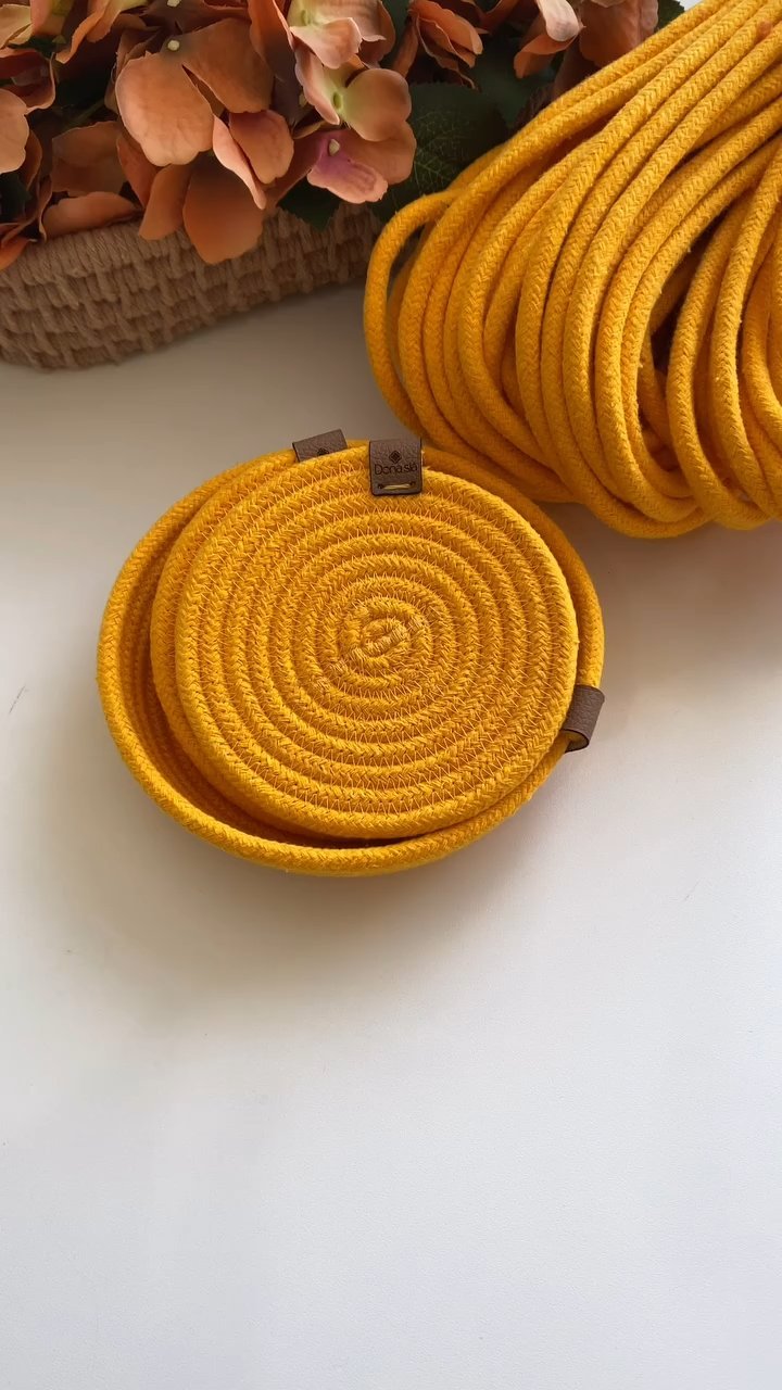 Cotton Rope coaster