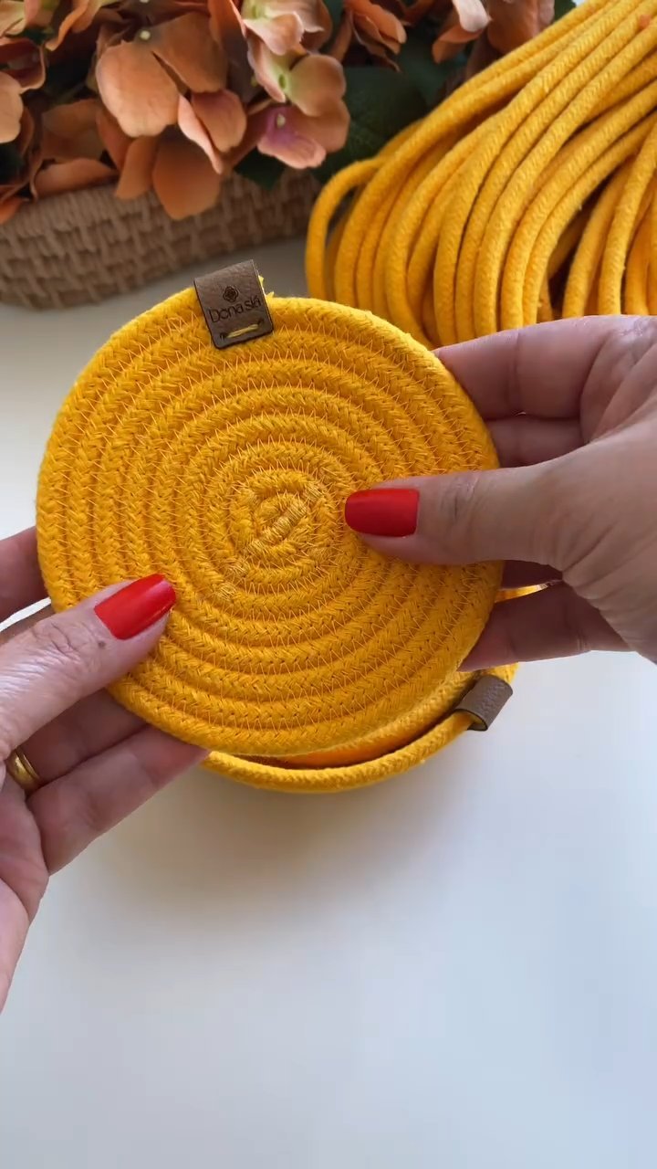 Cotton Rope coaster