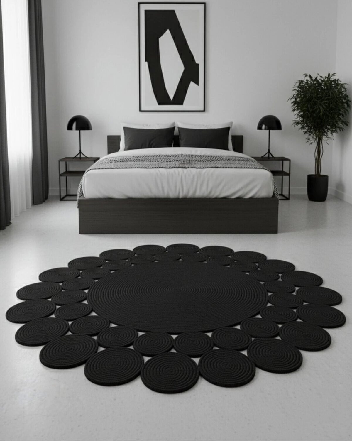 cotton ropes rug mat