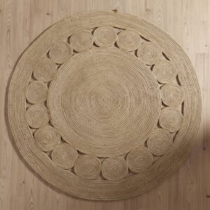 Round Jute Rope Rug