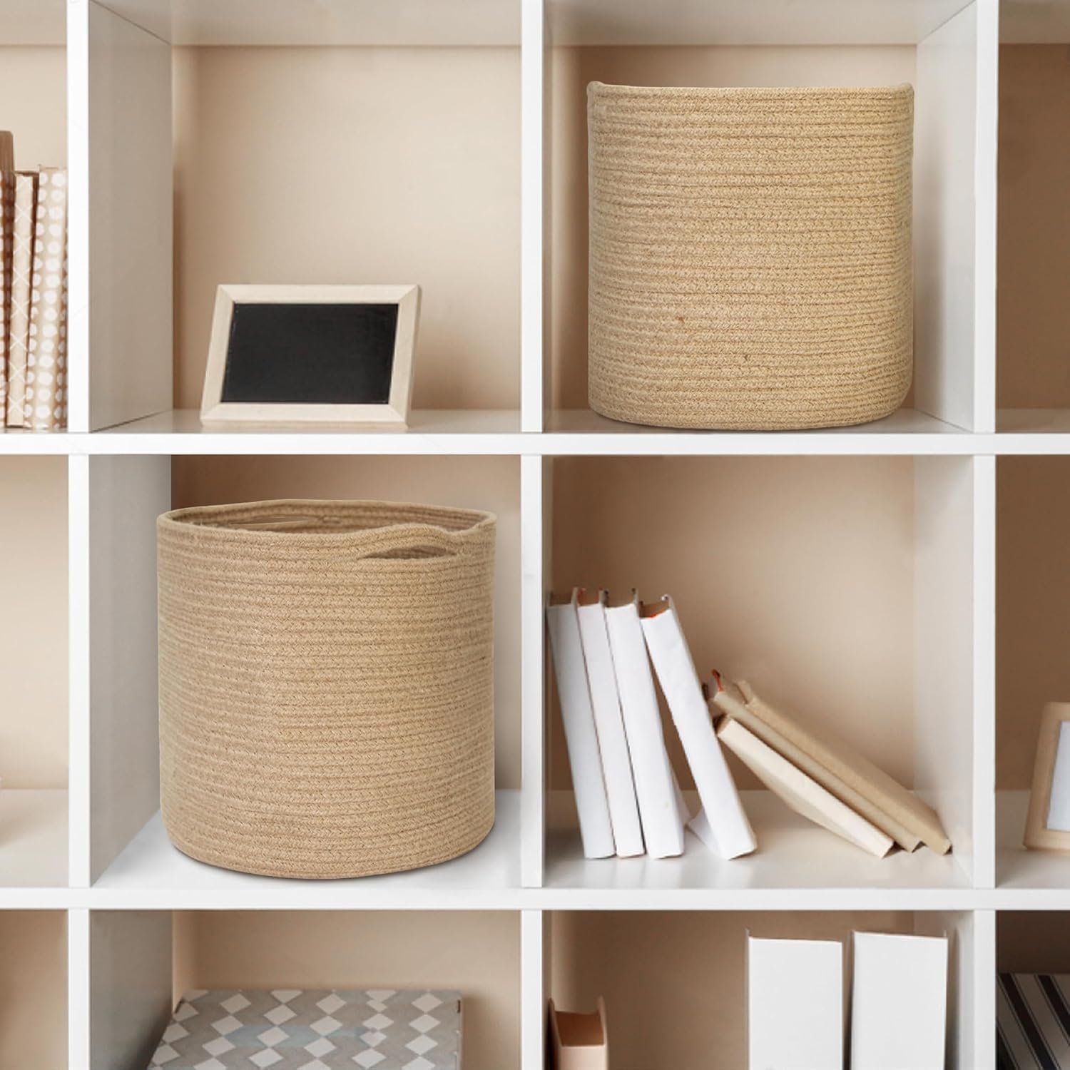 jute storage basket rope laundry basket woven storage basket round laundry hamper toy storage basket plant basket cover jute rope basket with handles blanket storage basket woven laundry basket natural fiber basket large jute rope laundry basket with handles round woven storage basket for home jute plant basket for indoor pots multipurpose storage basket for living room